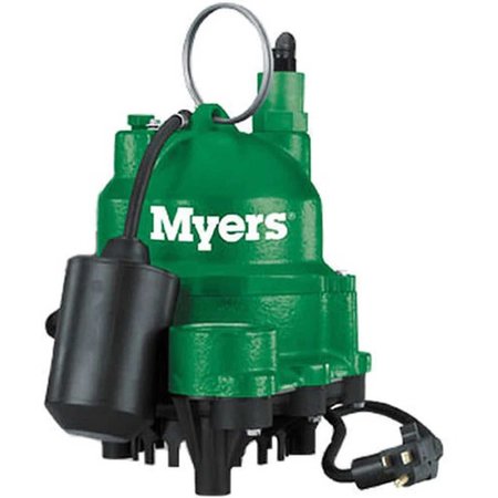 MYERS 1/2 HP Cast Iron Sump Pump, MDC50V1 MDC50V10